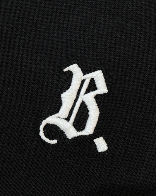 T-shirt Oversize Noir - Blanc B.