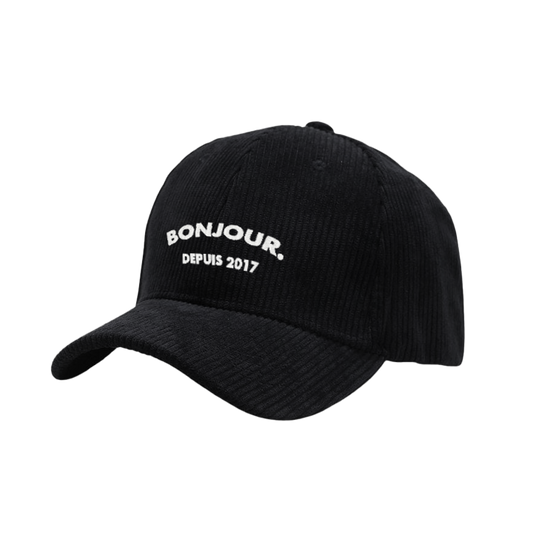 Bonjour.™ La Casquette Velours Côtelé