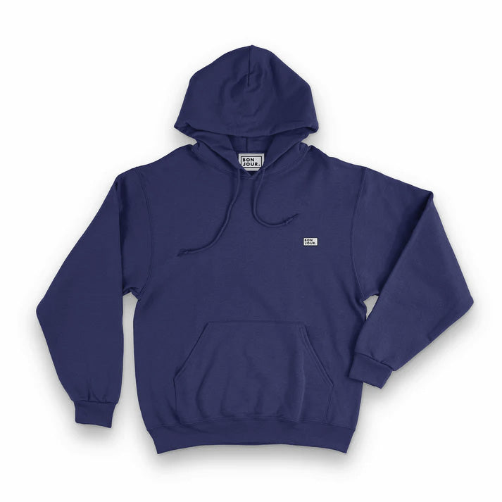 Bonjour.™ Le Hoodie Marine