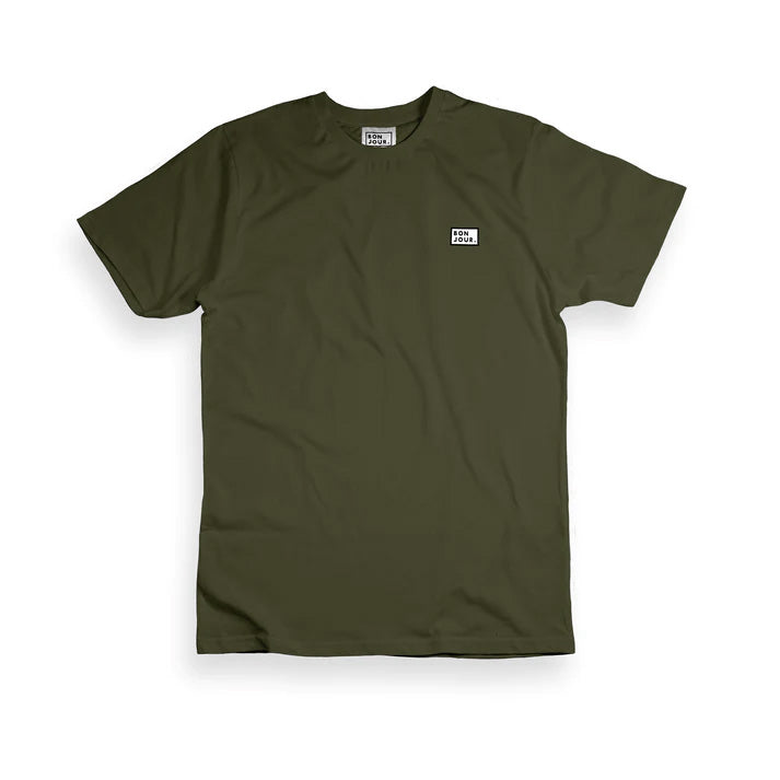 Bonjour.™ Le Tee-shirt Olive