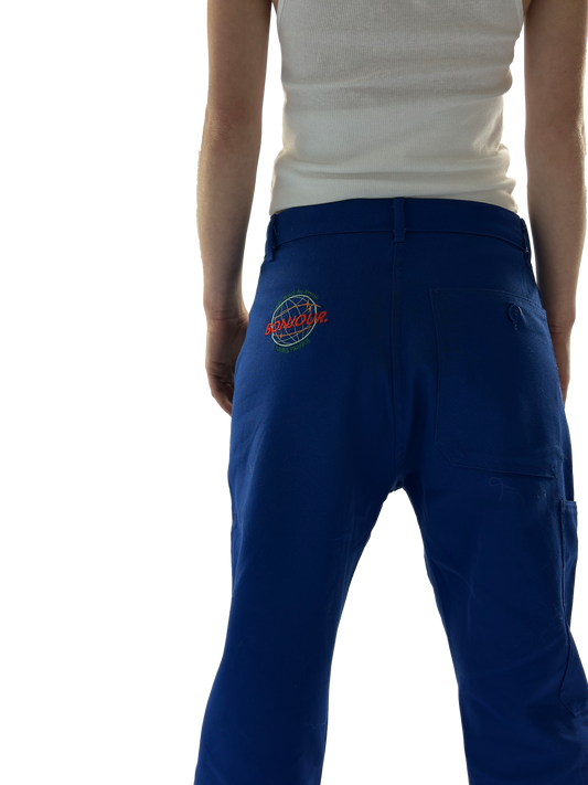 Bonjour.™ Pantalon de travail bleu