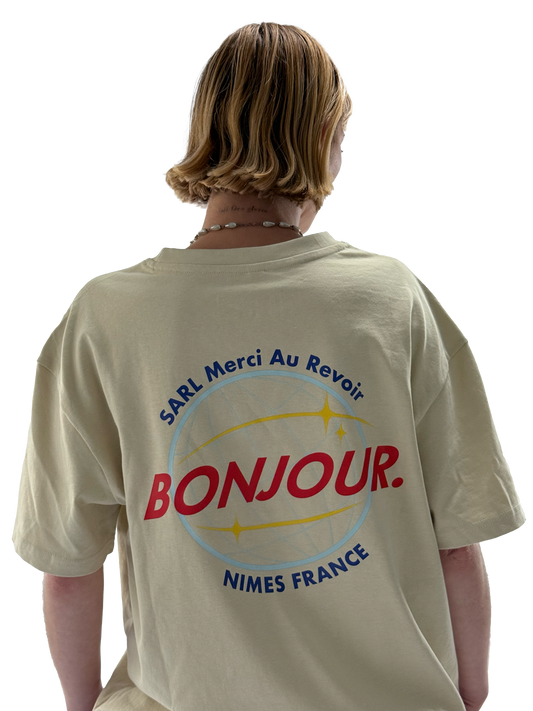 Bonjour.™ Le Tee-shirt BACK TO WORK