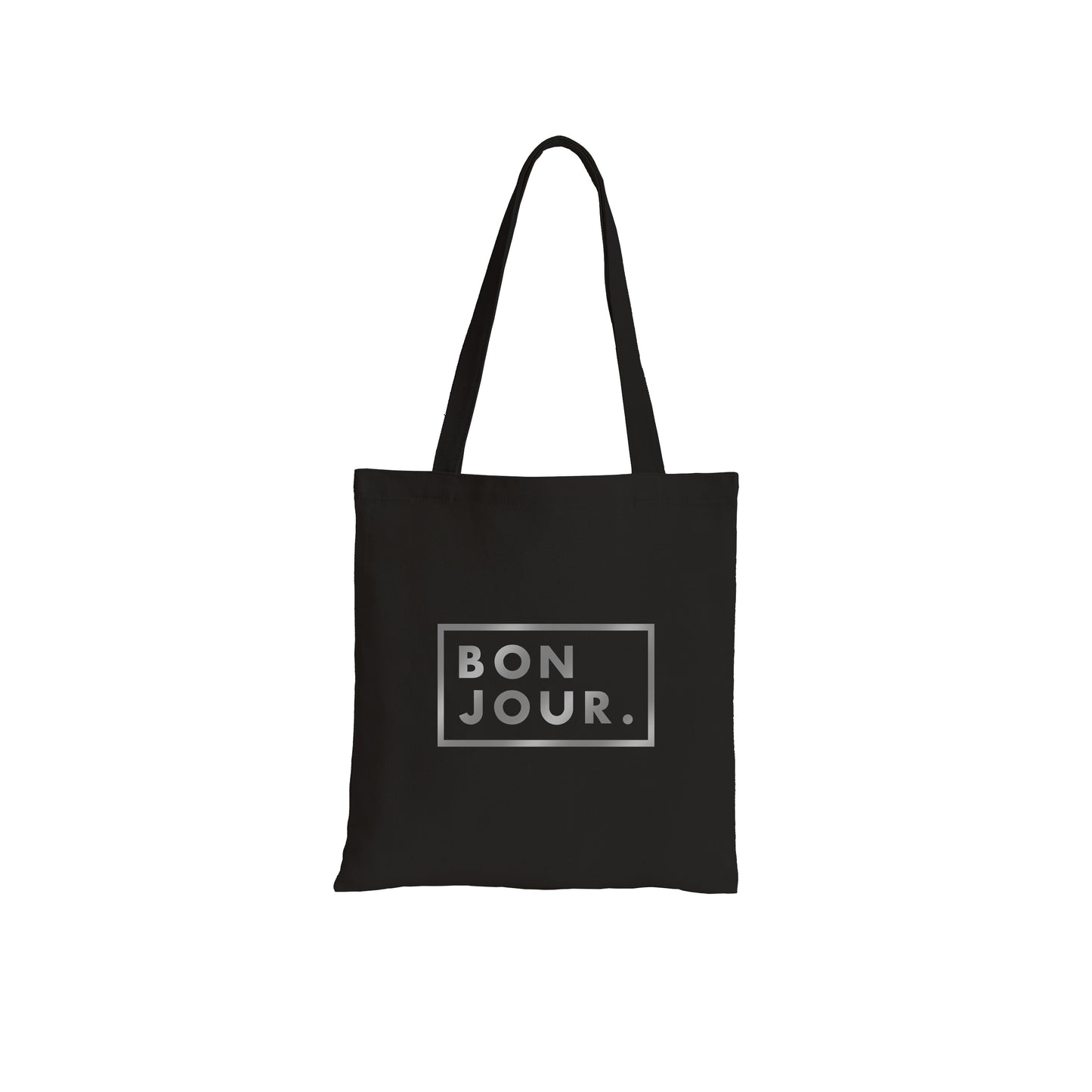 Bonjour.™ le Tote Bag Charbon