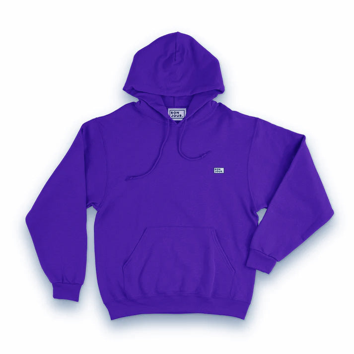 Bonjour.™ Le Hoodie Violet