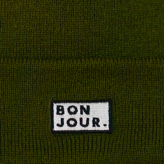 Bonjour.™ Le Bonnet Olive