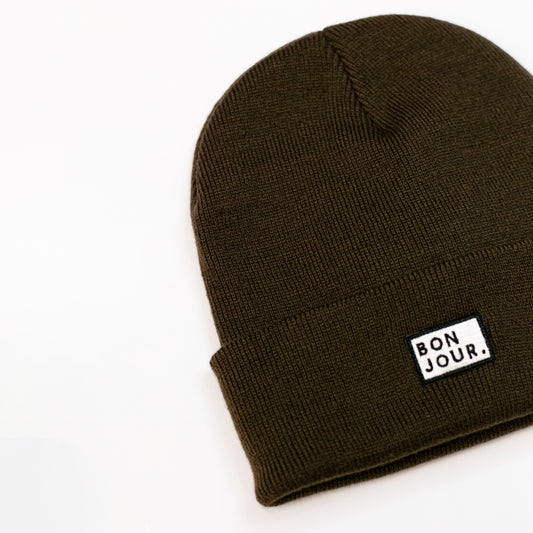 Bonjour.™ Le Bonnet Chocolat