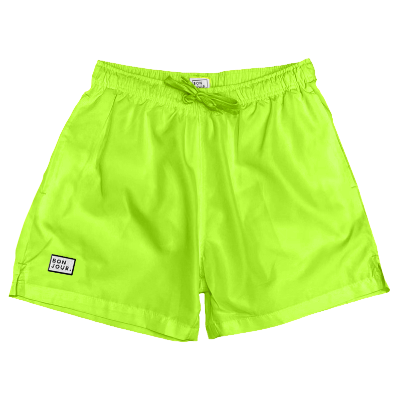 Bonjour.™ Le maillot de bain Vert fluo