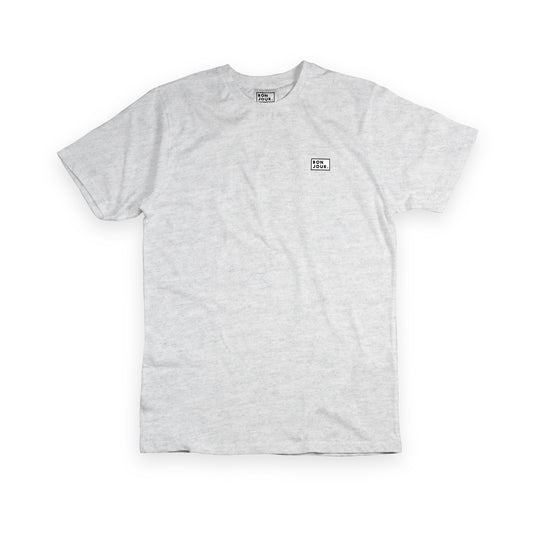 Bonjour.™ Le Tee-shirt Gris Chiné