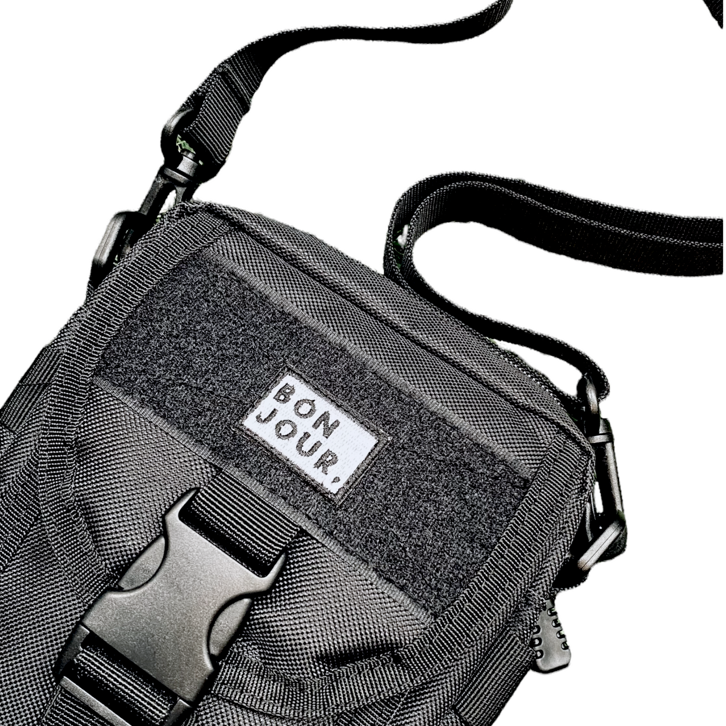 Bonjour.™ La Sacoche Militaire Charbon