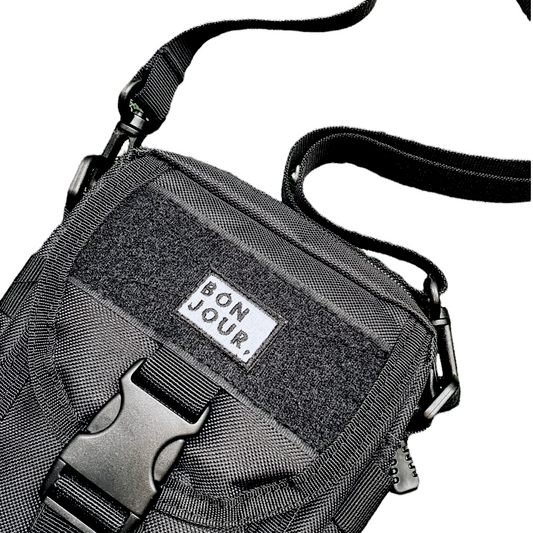 Bonjour.™ La Sacoche Militaire Charbon