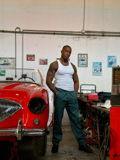 Bonjour.™ Pantalon de travail vert