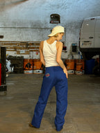 Bonjour.™ Pantalon de travail bleu