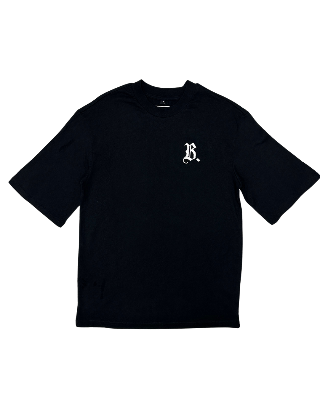 T-shirt Oversize Noir - Blanc B.