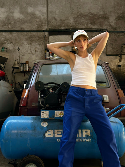 Bonjour.™ Pantalon de travail bleu