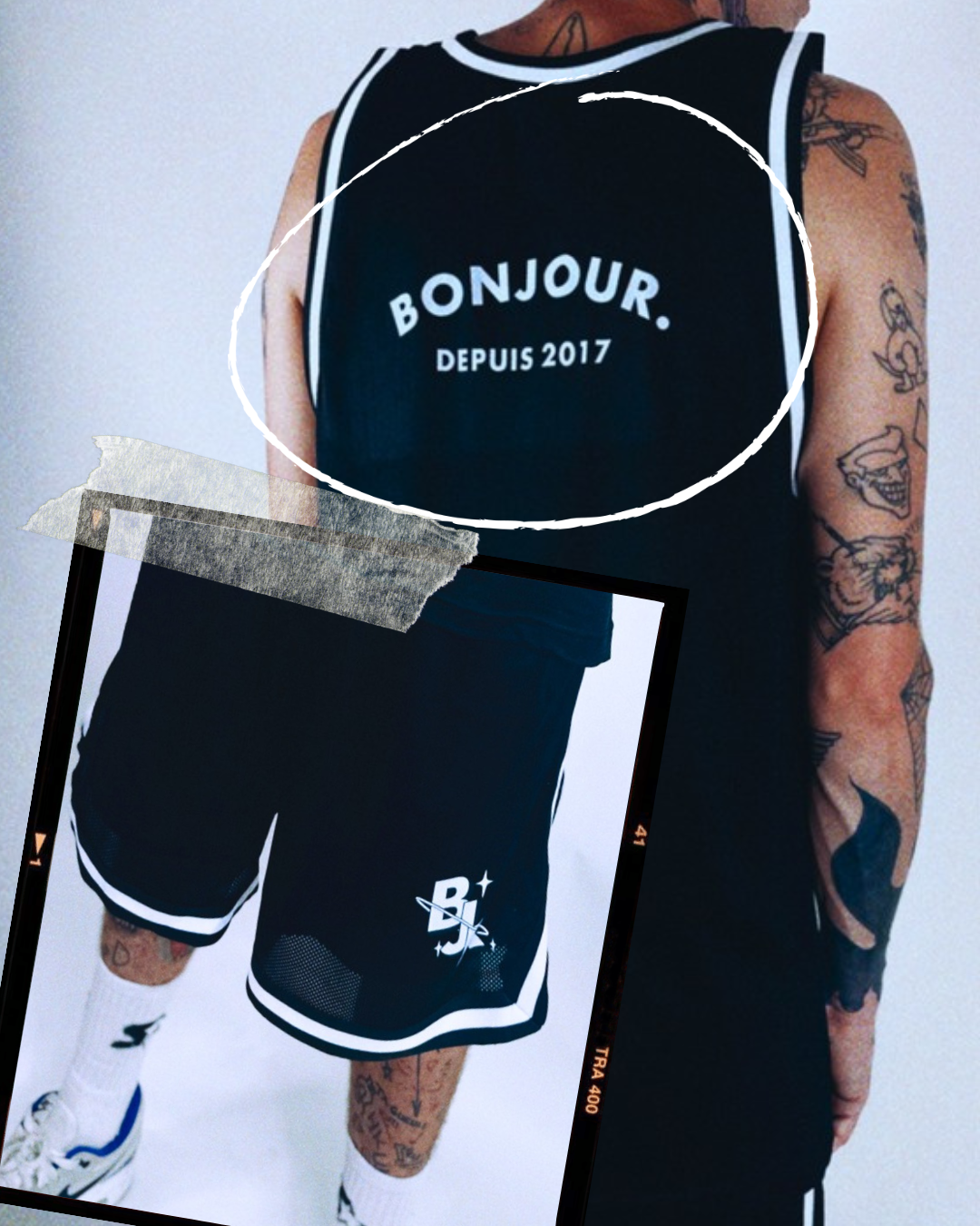 Bonjour.™ Basketball - Le Short