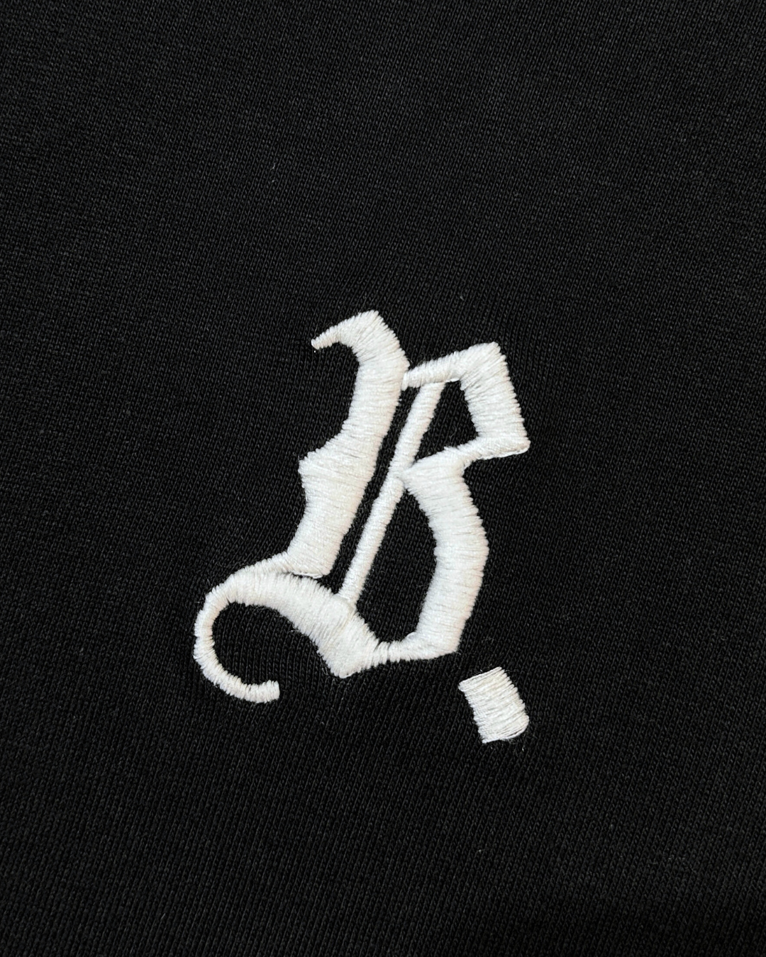 T-shirt Oversize Noir - Blanc B.