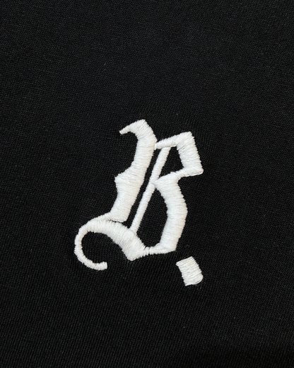 T-shirt Oversize Noir - Blanc B.