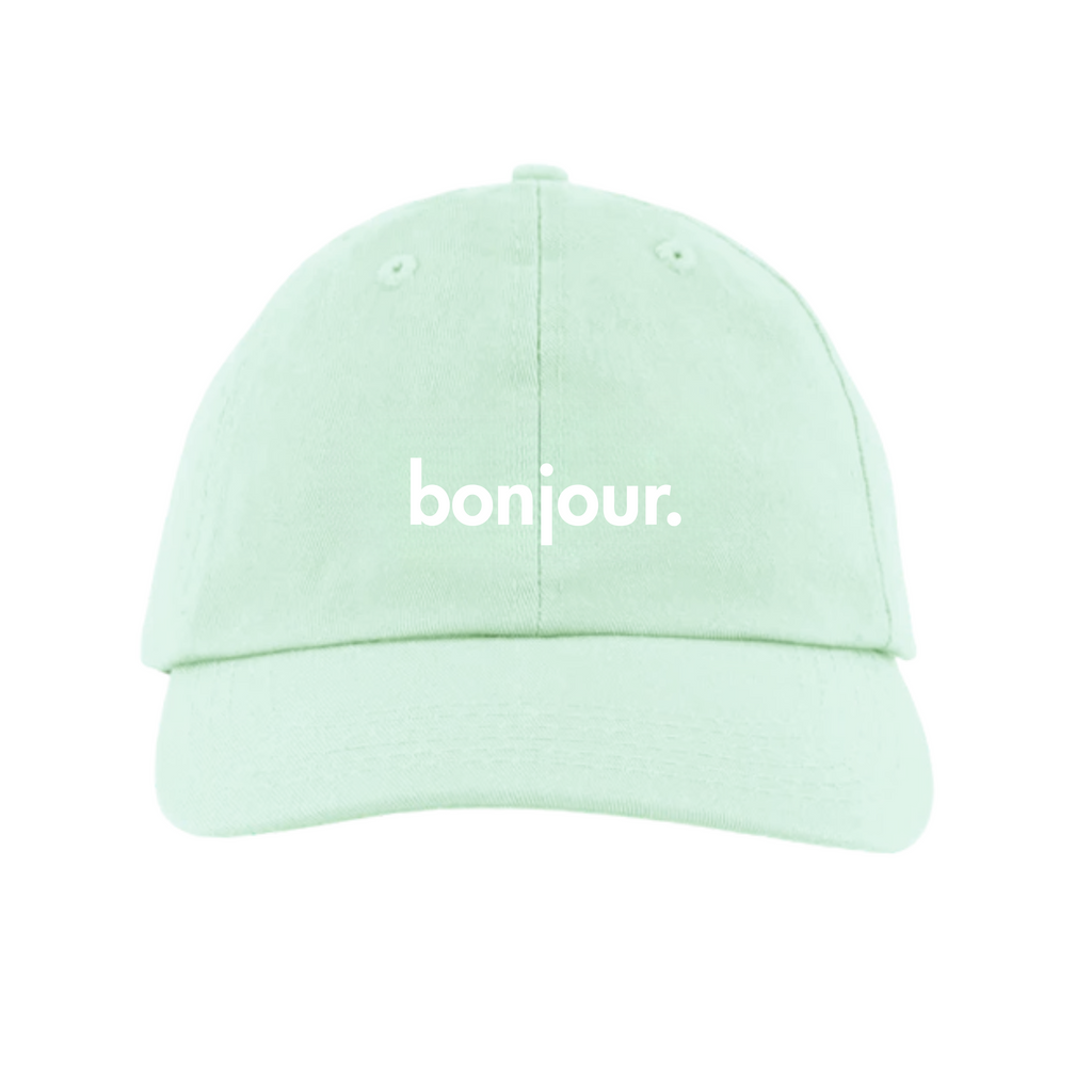 bonjour. La Casquette Pastel