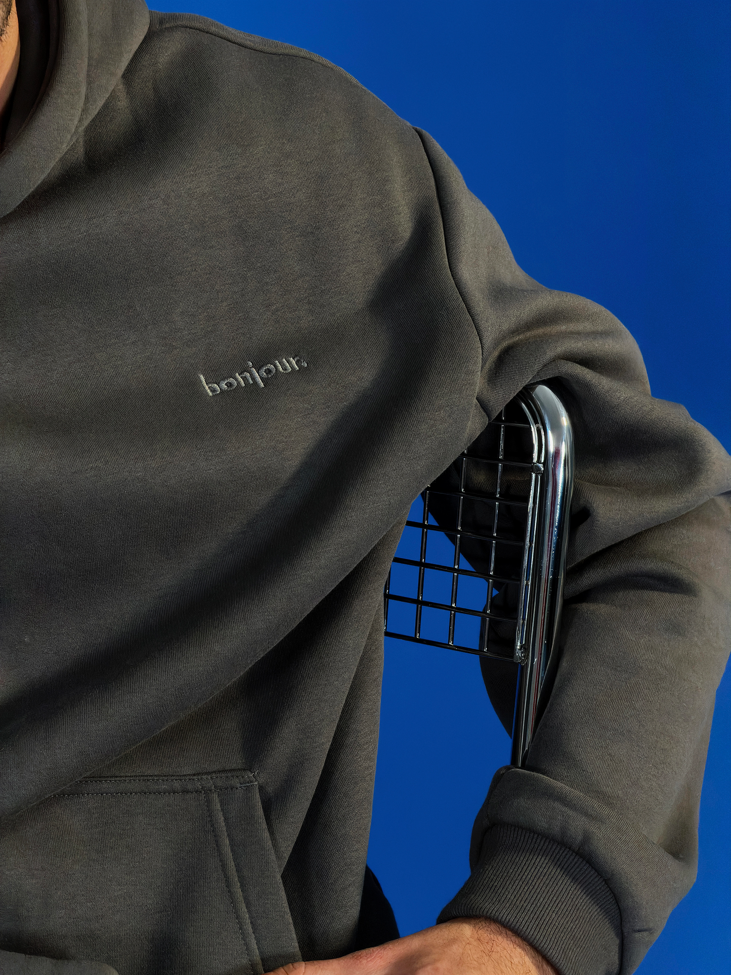 bonjour. Hoodie heavy