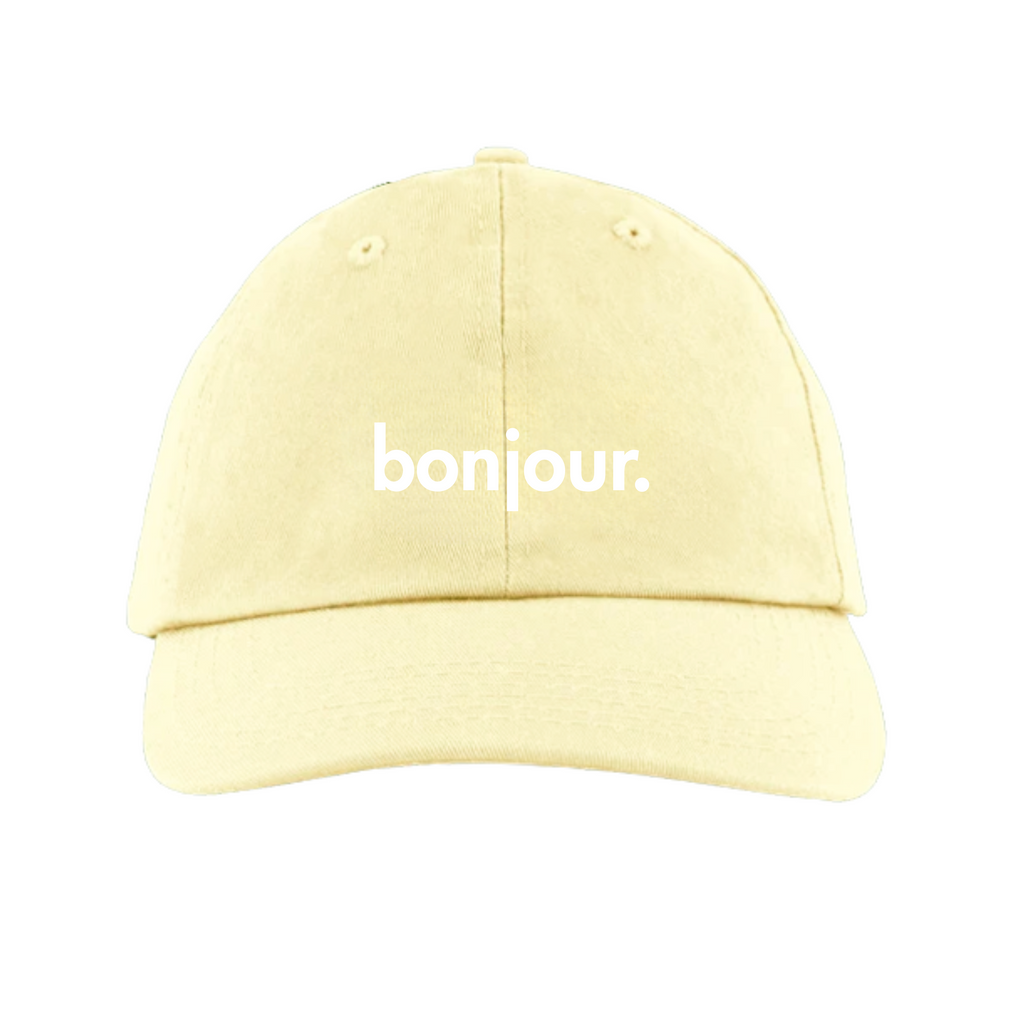 bonjour. La Casquette Pastel