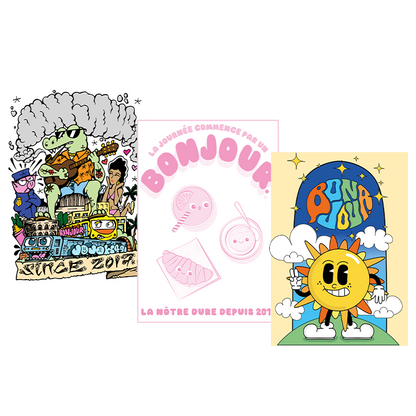 Bonjour.™ Les Affiches