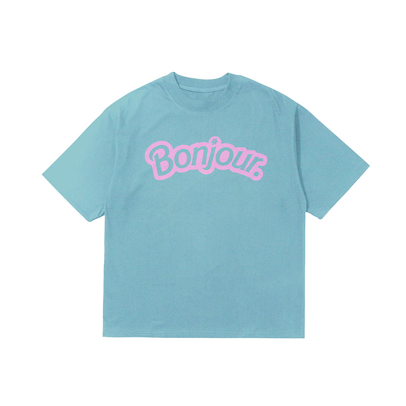 Bonjour.™ Le Tee shirt barbie - ciel