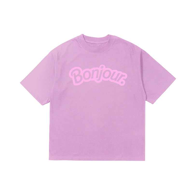 Bonjour.™ Le Tee shirt barbie - lilas