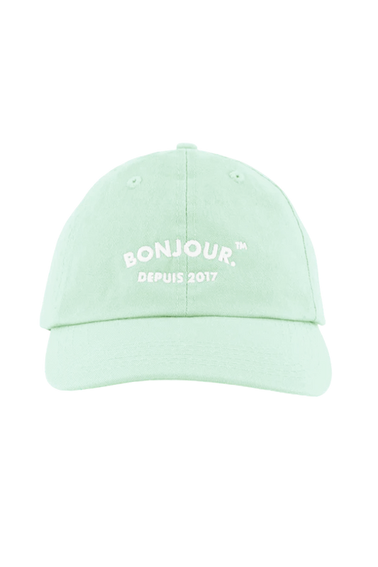 Bonjour.™ La Casquette Menthe