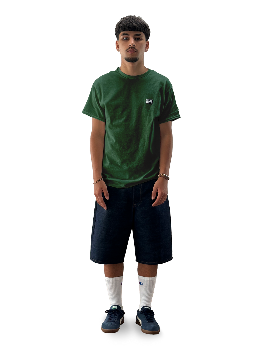 Bonjour.™ Le Tee-shirt Sobre