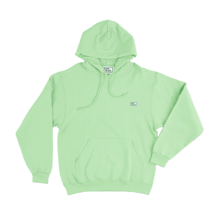 Bonjour.™ Le Hoodie Menthe