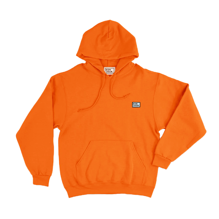 Bonjour.™ Le Hoodie Mandarine