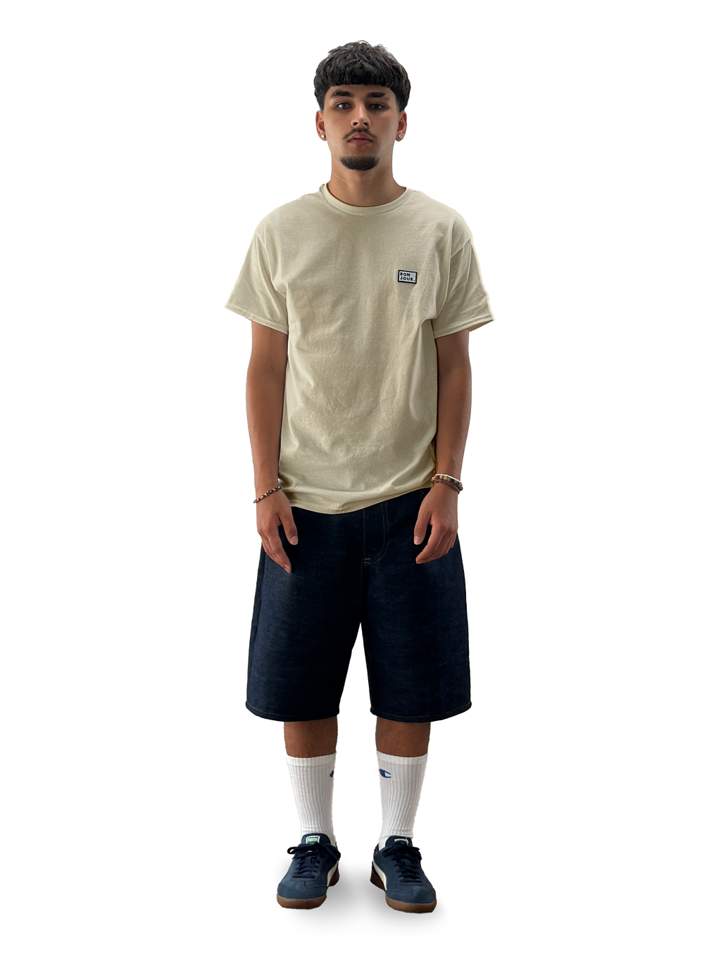 Bonjour.™ Le Tee-shirt Sobre