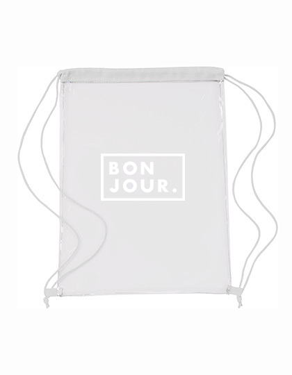 Bonjour.™ le Sac Translucide Neige