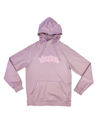 Bonjour.™ Le Hoodie barbie - lilas