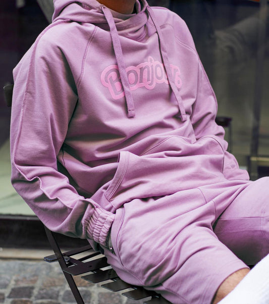 Bonjour.™ Le Hoodie barbie - lilas