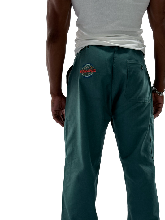 Bonjour.™ Pantalon de travail vert