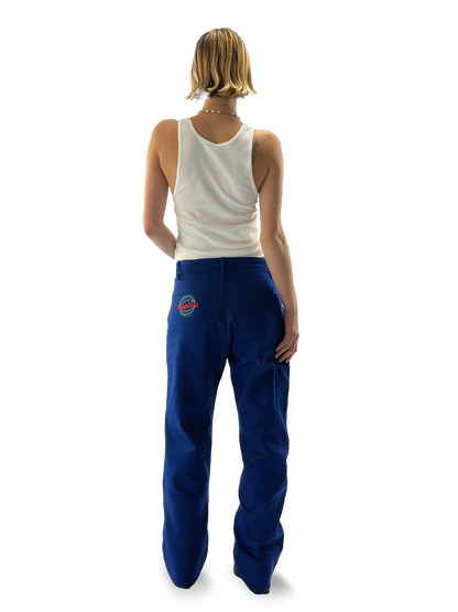 Bonjour.™ Pantalon de travail bleu