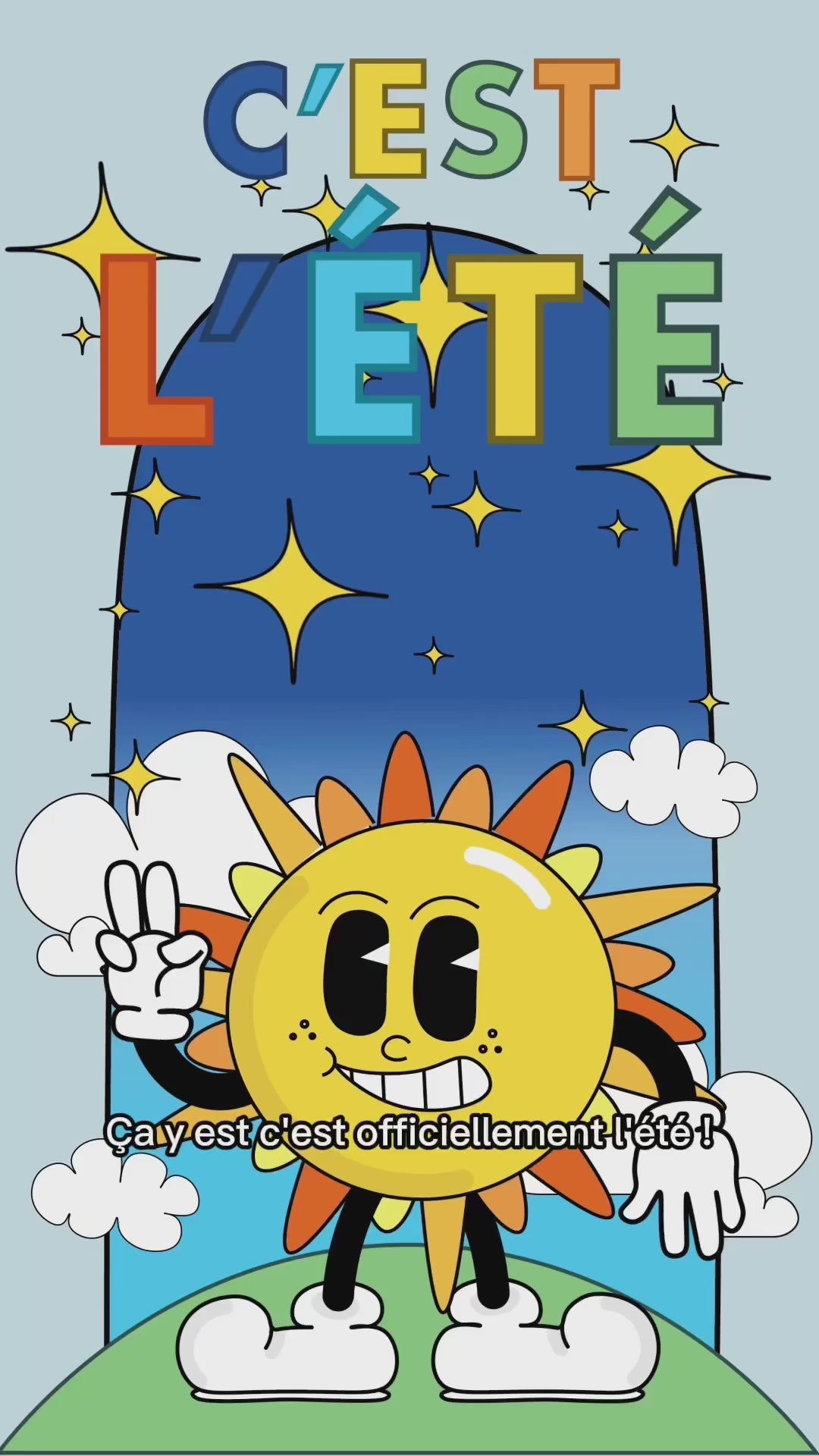Bonjour. ™ Le Tee-shirt Soleil