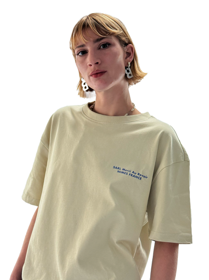 Bonjour.™ Le Tee-shirt BACK TO WORK