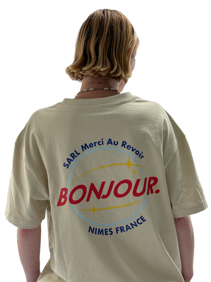 Bonjour.™ Le Tee-shirt BACK TO WORK
