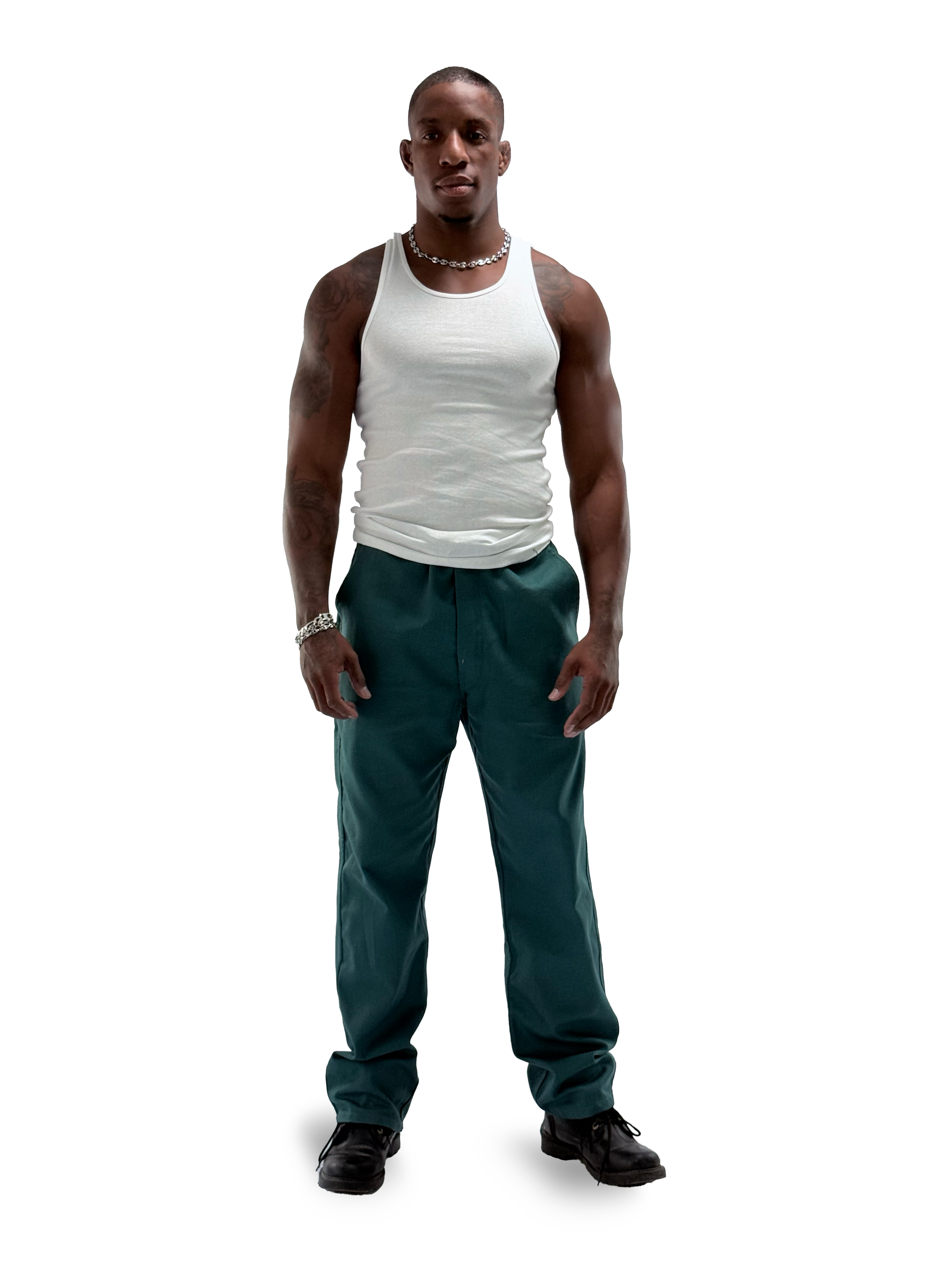 Bonjour.™ Pantalon de travail vert