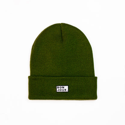 Bonjour.™ Le Bonnet Olive