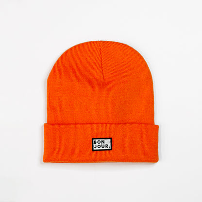 Bonjour.™ Le Bonnet Mandarine