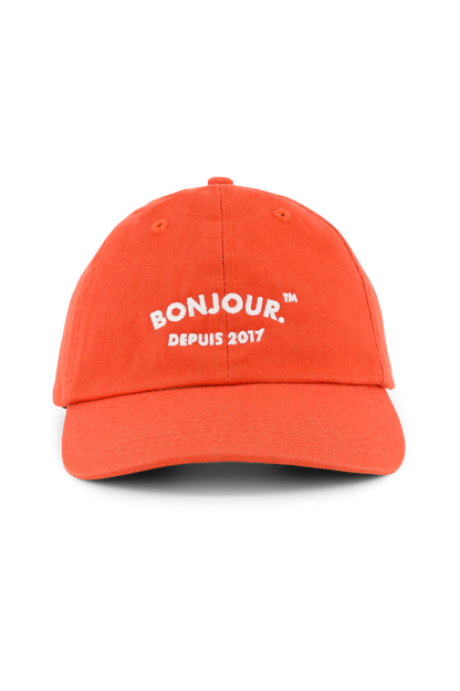 Bonjour.™ La Casquette Mandarine