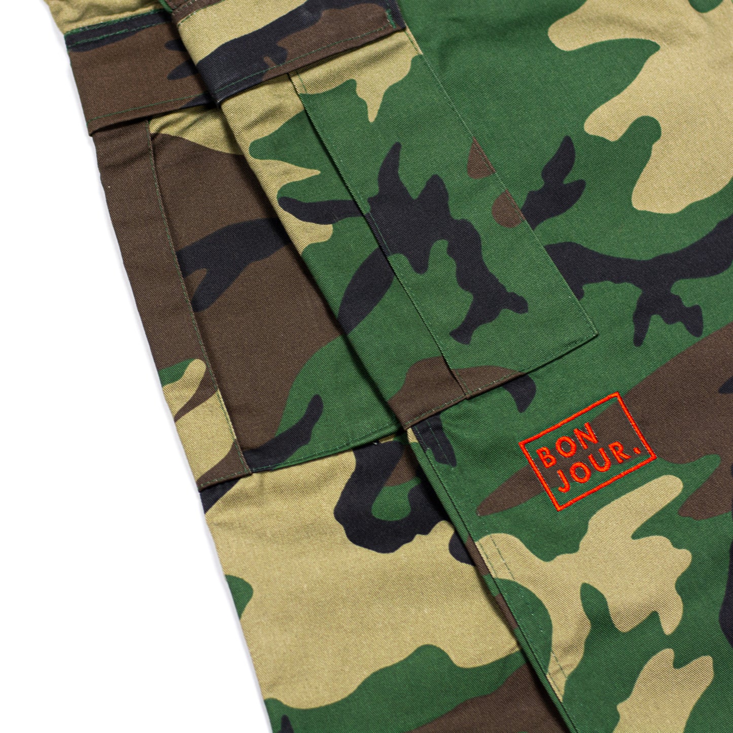 Bonjour.™ Le Cargo Pant Camo Vert