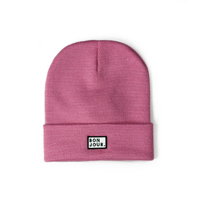 Bonjour.™ Le Bonnet Rose Poudré