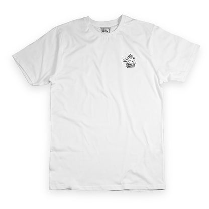 Bonjour.™ Le Tee-Shirt Croco Blanc