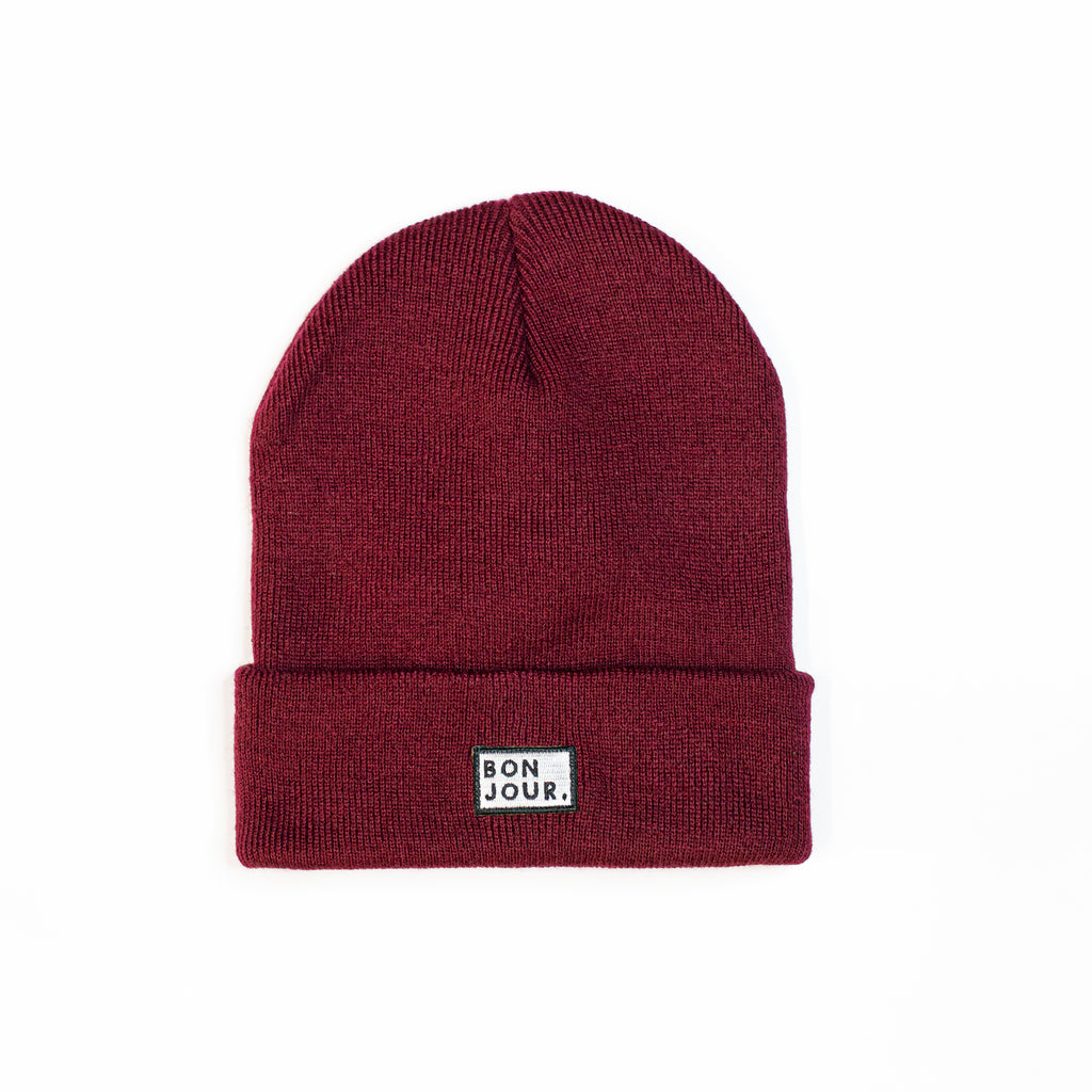 Bonjour.™ Le Bonnet Sobre