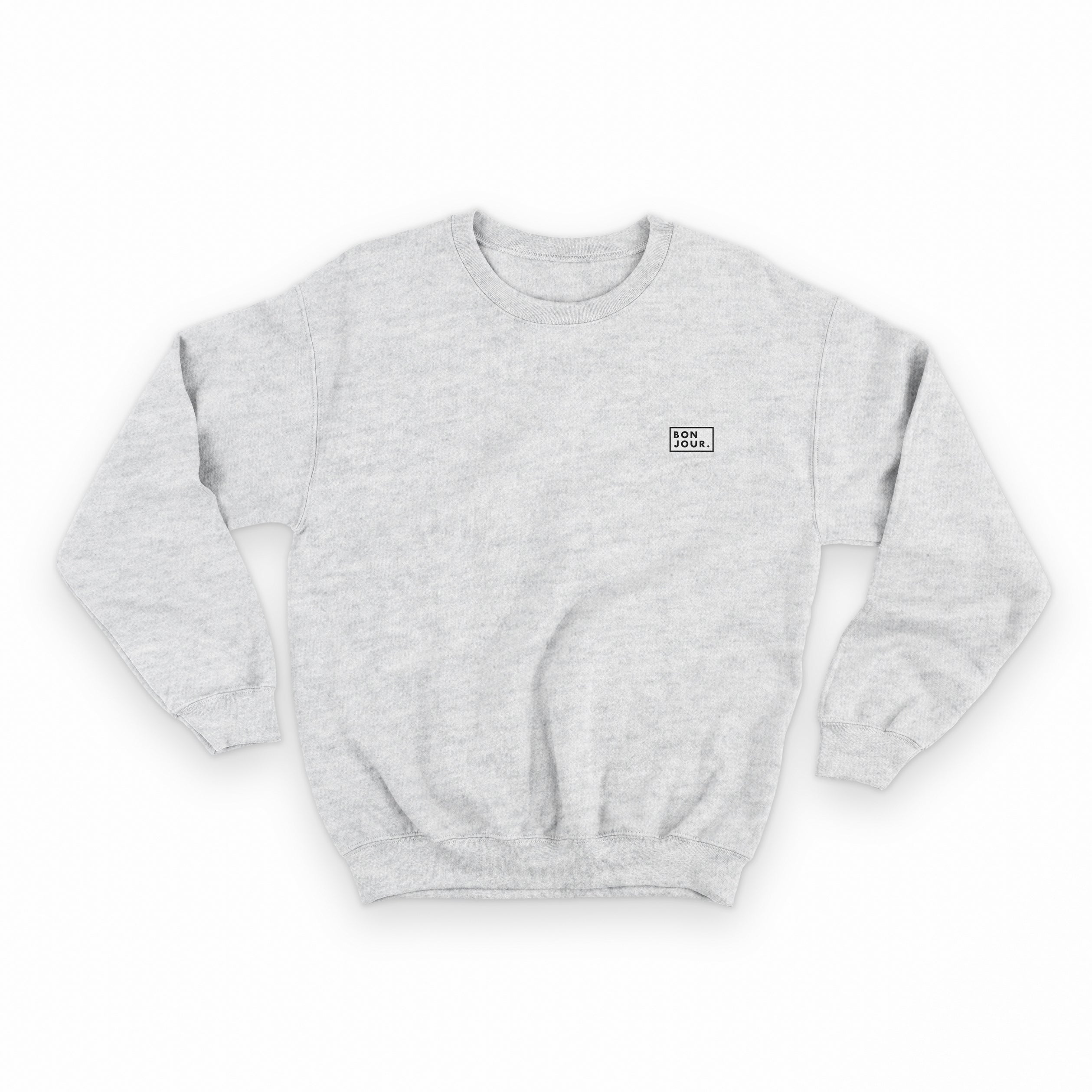 Bonjour.™ Le Crewneck Essentiel