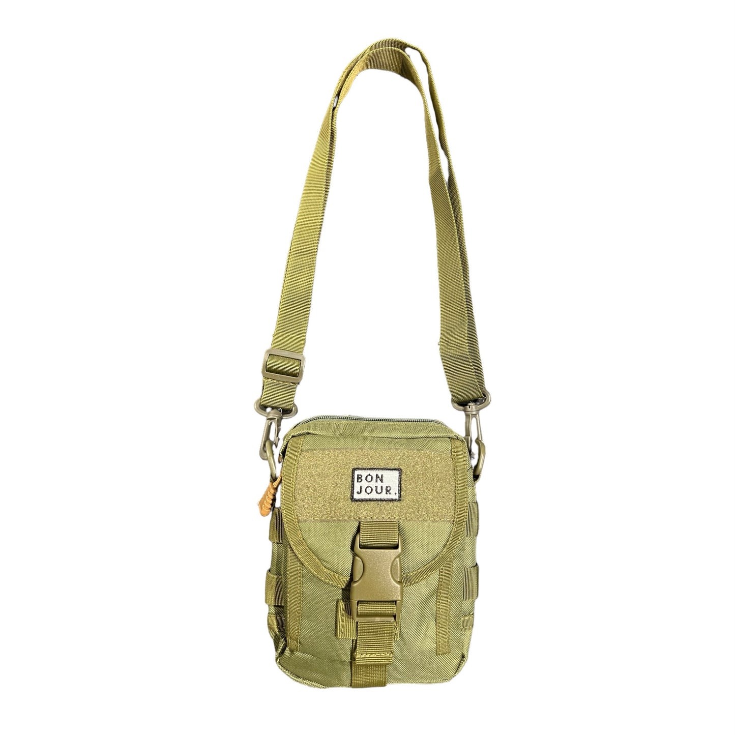 Bonjour.™ La Sacoche Militaire Olive